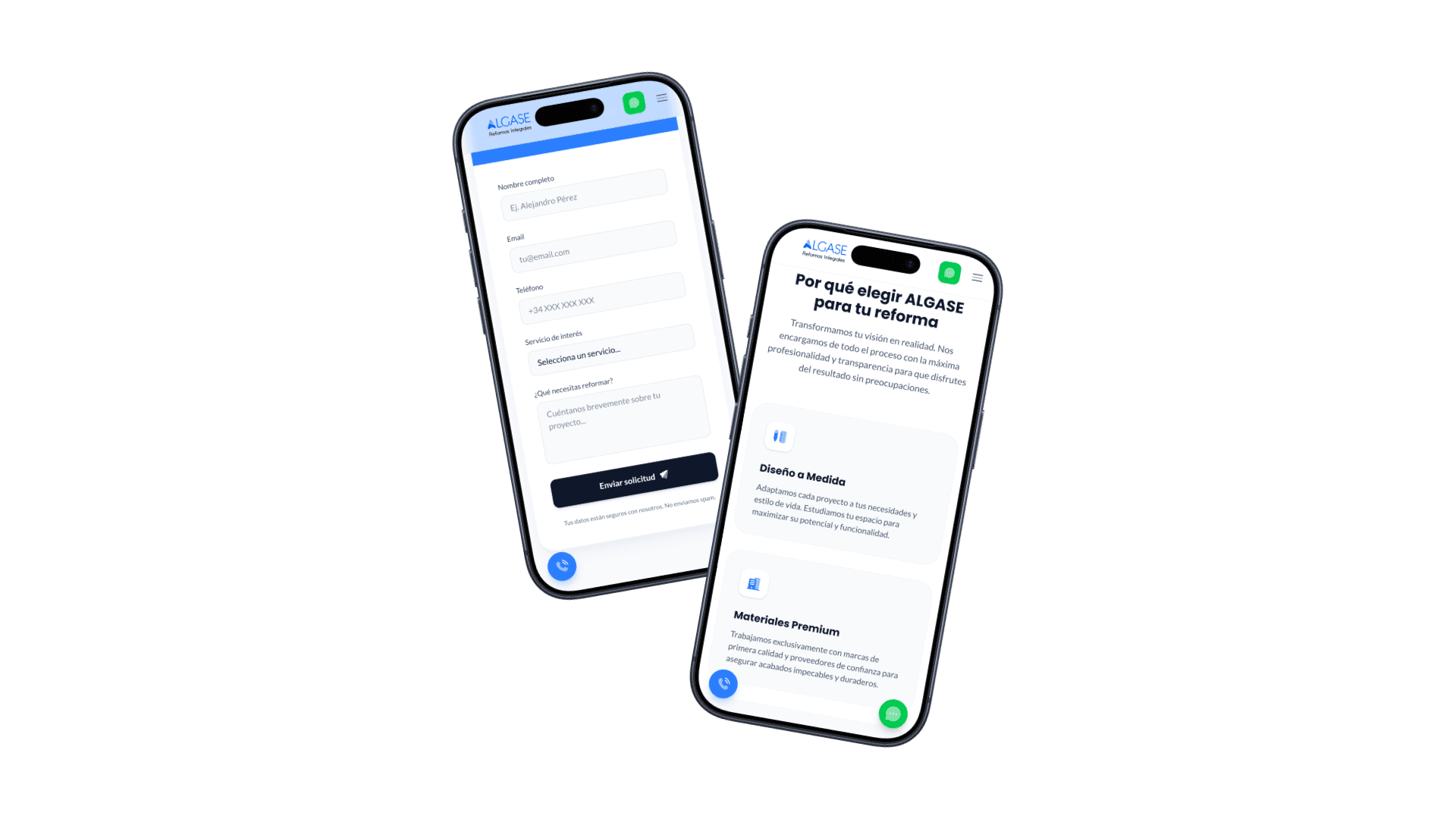 Mockup de proyecto web freelance 6 de Alexander Hidalgo